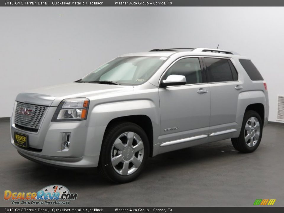 2013 GMC Terrain Denali Quicksilver Metallic / Jet Black Photo #1
