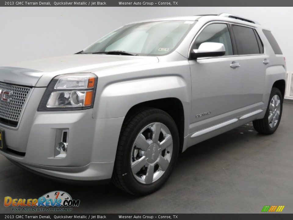 2013 GMC Terrain Denali Quicksilver Metallic / Jet Black Photo #2