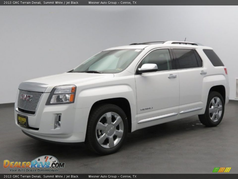2013 GMC Terrain Denali Summit White / Jet Black Photo #1