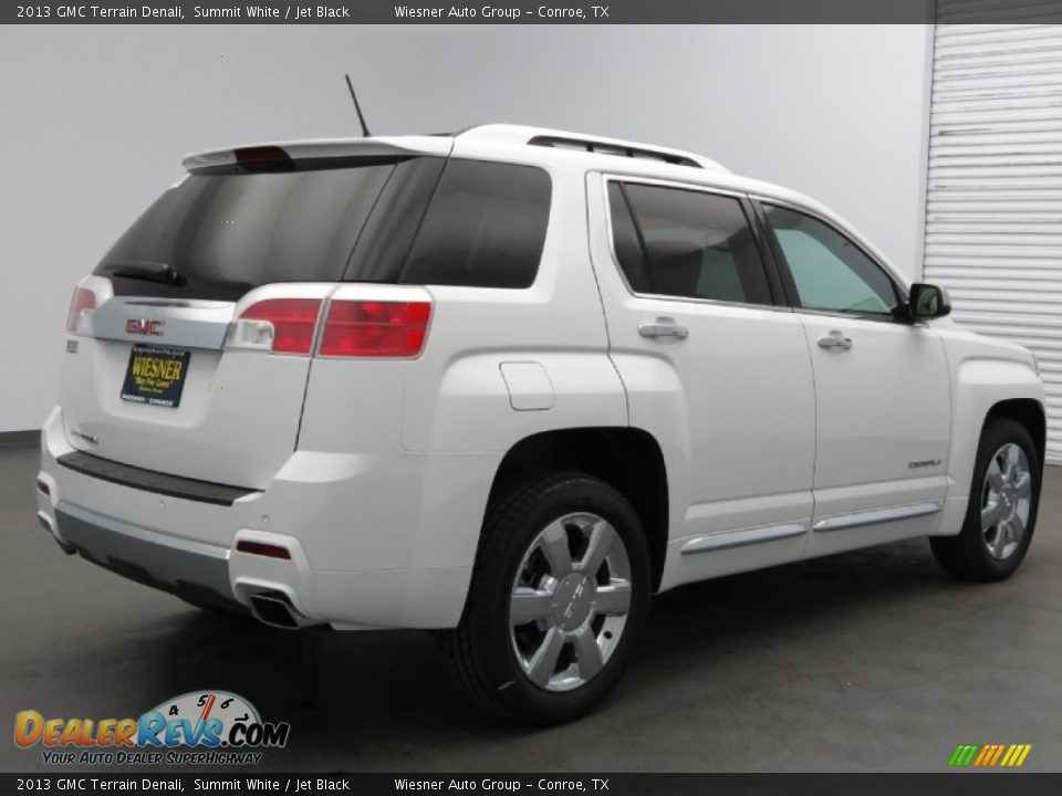 2013 GMC Terrain Denali Summit White / Jet Black Photo #3