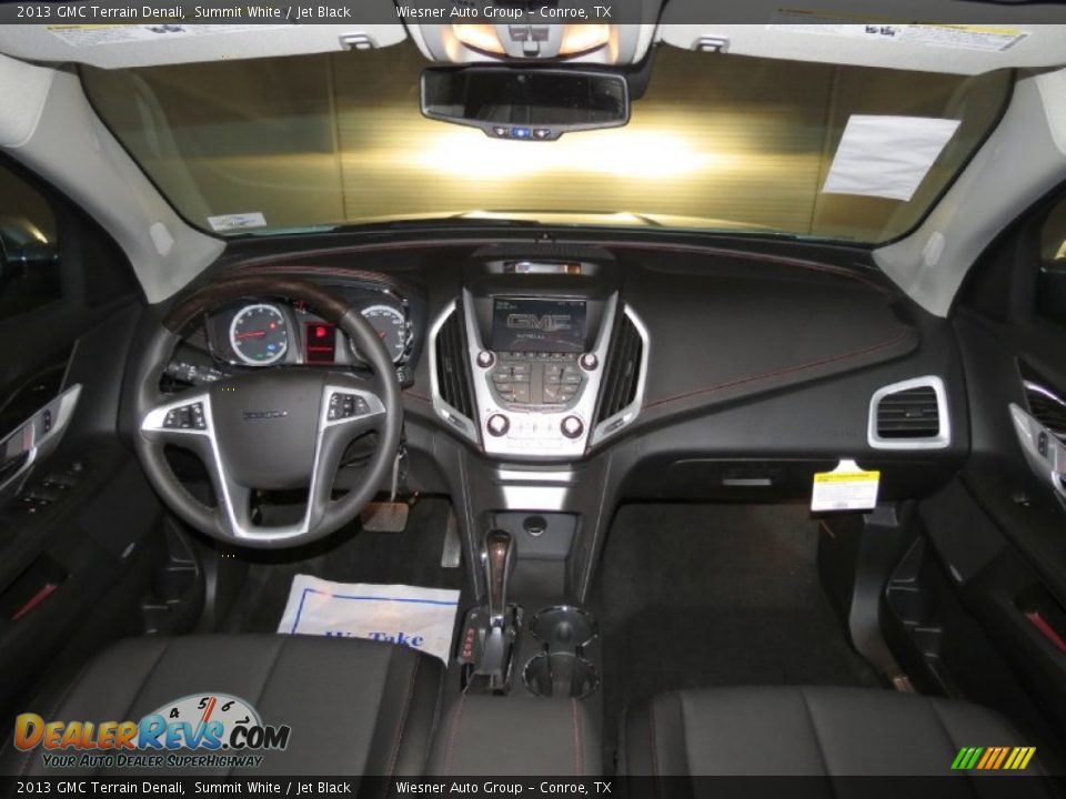 2013 GMC Terrain Denali Summit White / Jet Black Photo #4