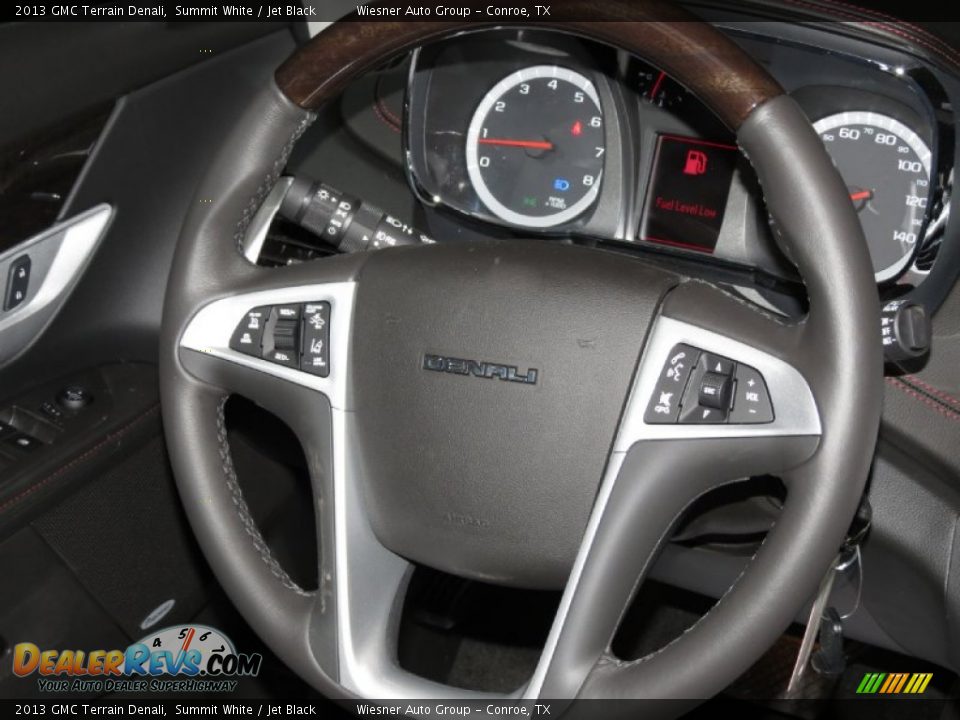 2013 GMC Terrain Denali Summit White / Jet Black Photo #5