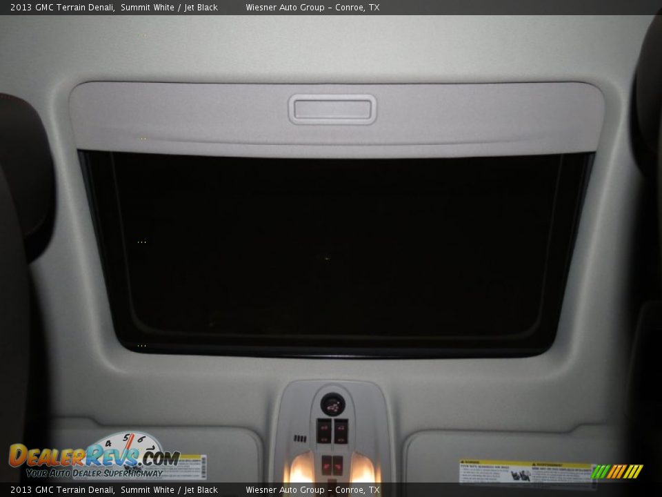 2013 GMC Terrain Denali Summit White / Jet Black Photo #6