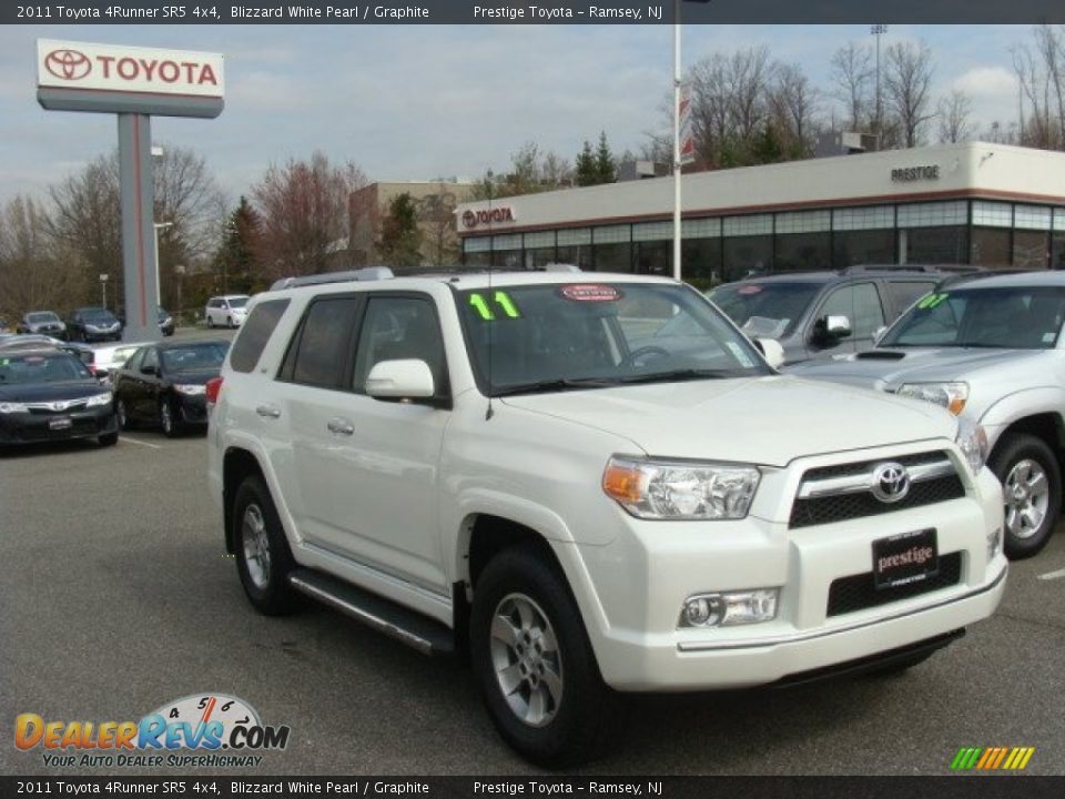 2011 Toyota 4Runner SR5 4x4 Blizzard White Pearl / Graphite Photo #1