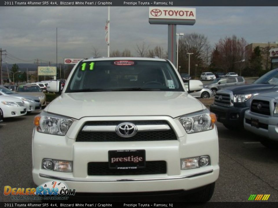 2011 Toyota 4Runner SR5 4x4 Blizzard White Pearl / Graphite Photo #2