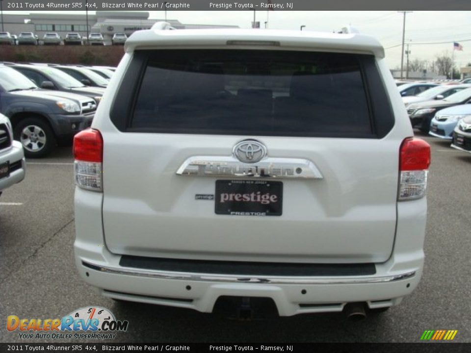 2011 Toyota 4Runner SR5 4x4 Blizzard White Pearl / Graphite Photo #5