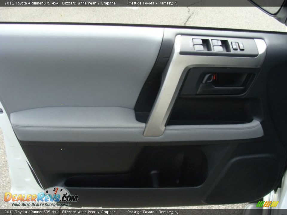 2011 Toyota 4Runner SR5 4x4 Blizzard White Pearl / Graphite Photo #6