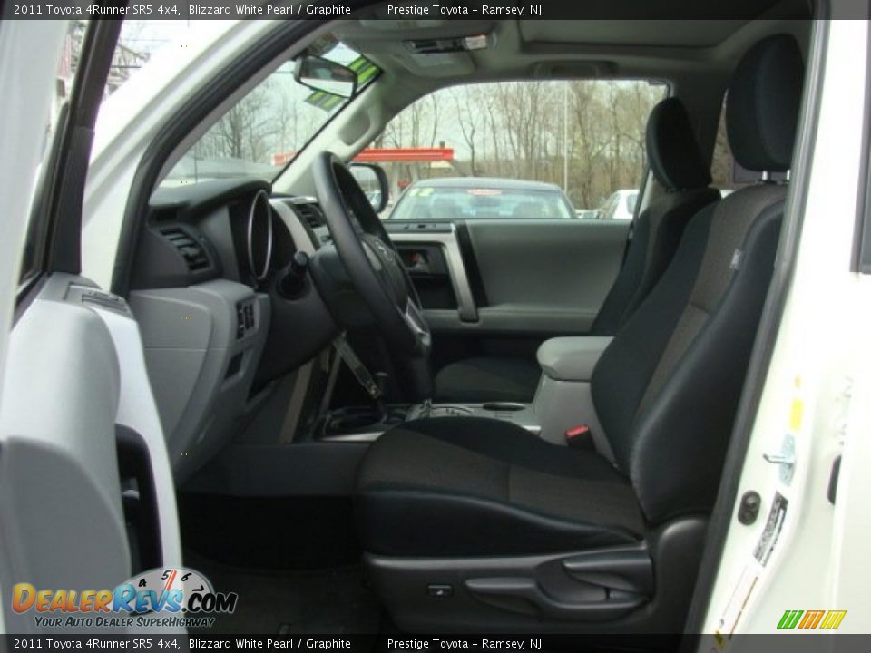 2011 Toyota 4Runner SR5 4x4 Blizzard White Pearl / Graphite Photo #7