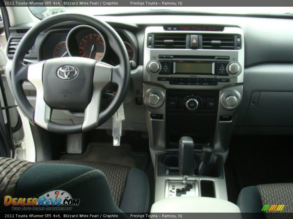 2011 Toyota 4Runner SR5 4x4 Blizzard White Pearl / Graphite Photo #9