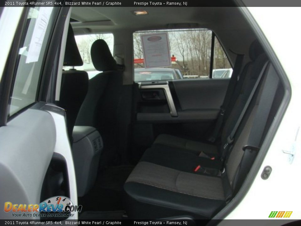 2011 Toyota 4Runner SR5 4x4 Blizzard White Pearl / Graphite Photo #13