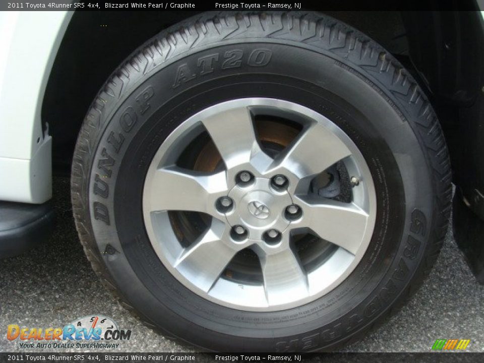 2011 Toyota 4Runner SR5 4x4 Blizzard White Pearl / Graphite Photo #14