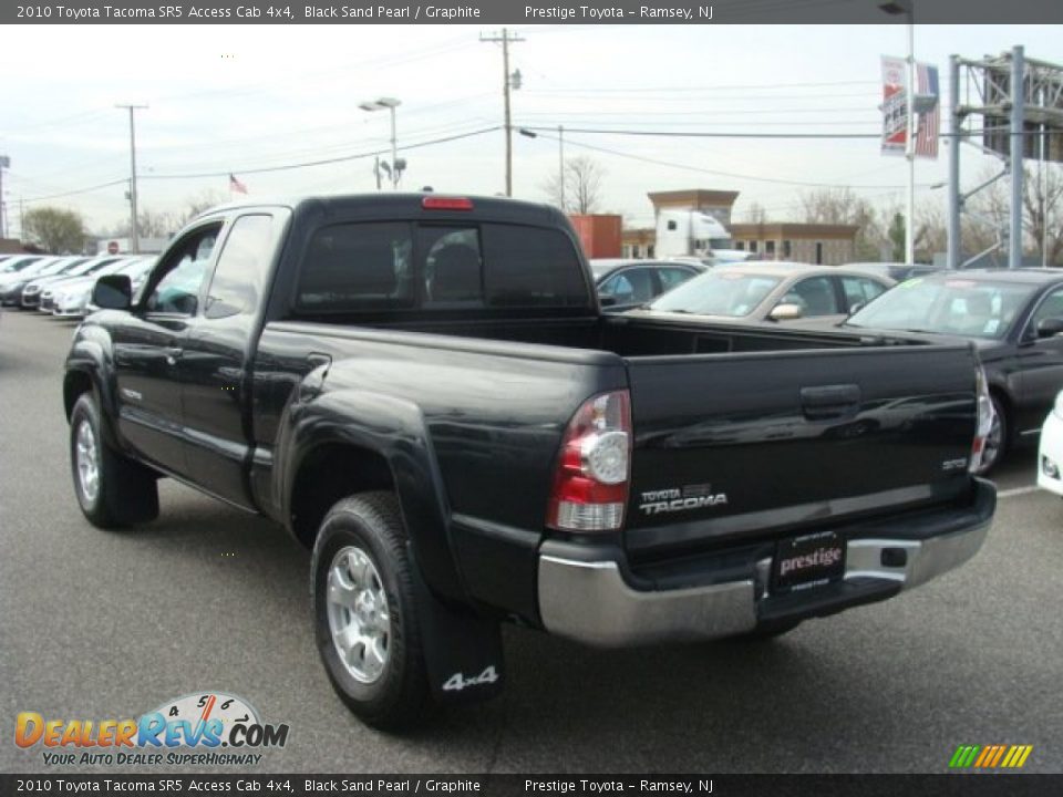 2010 Toyota Tacoma SR5 Access Cab 4x4 Black Sand Pearl / Graphite Photo #4