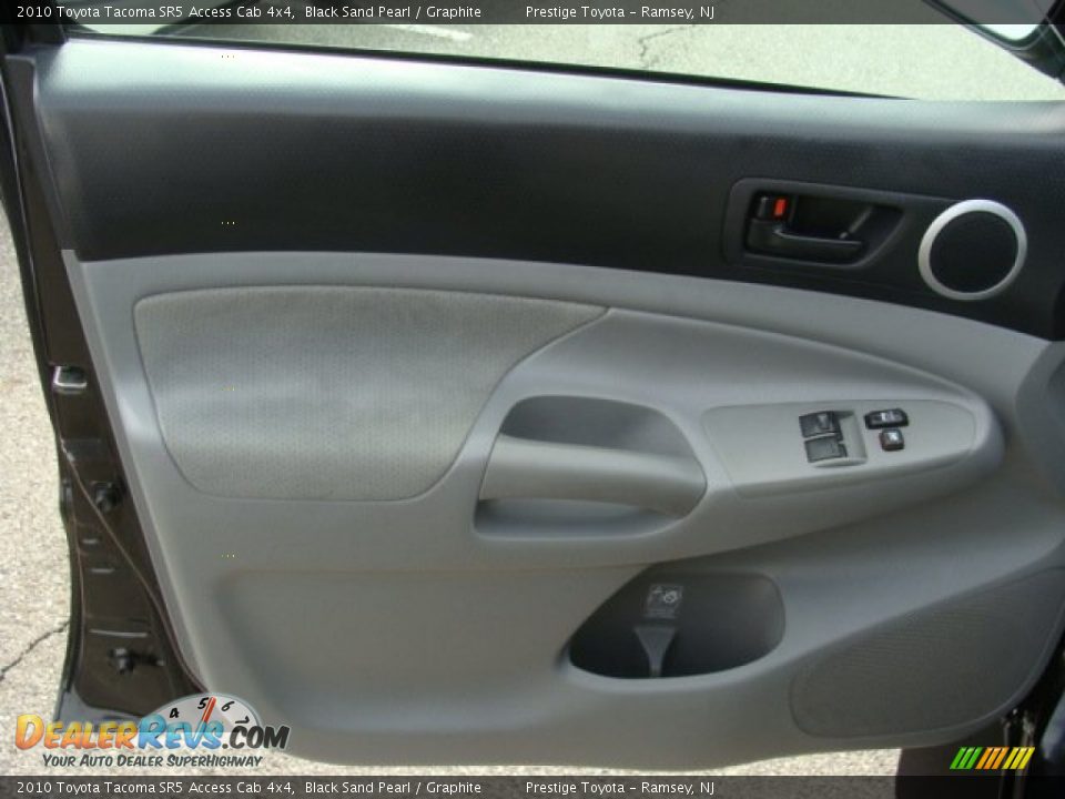 2010 Toyota Tacoma SR5 Access Cab 4x4 Black Sand Pearl / Graphite Photo #6