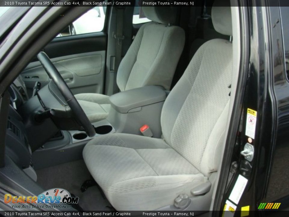 2010 Toyota Tacoma SR5 Access Cab 4x4 Black Sand Pearl / Graphite Photo #8