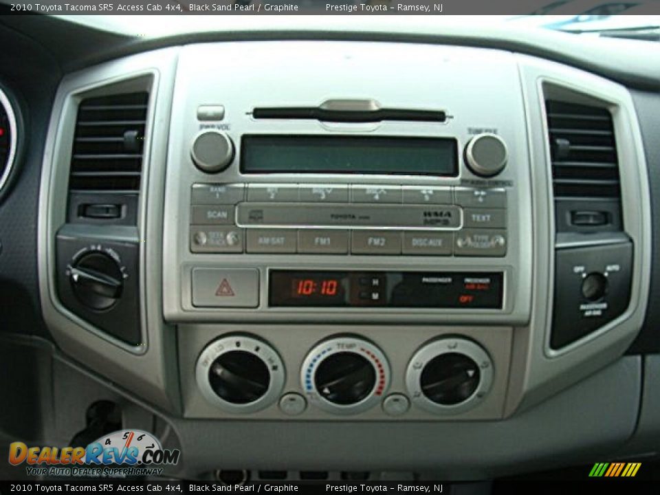 2010 Toyota Tacoma SR5 Access Cab 4x4 Black Sand Pearl / Graphite Photo #11