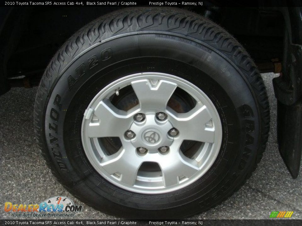 2010 Toyota Tacoma SR5 Access Cab 4x4 Black Sand Pearl / Graphite Photo #14