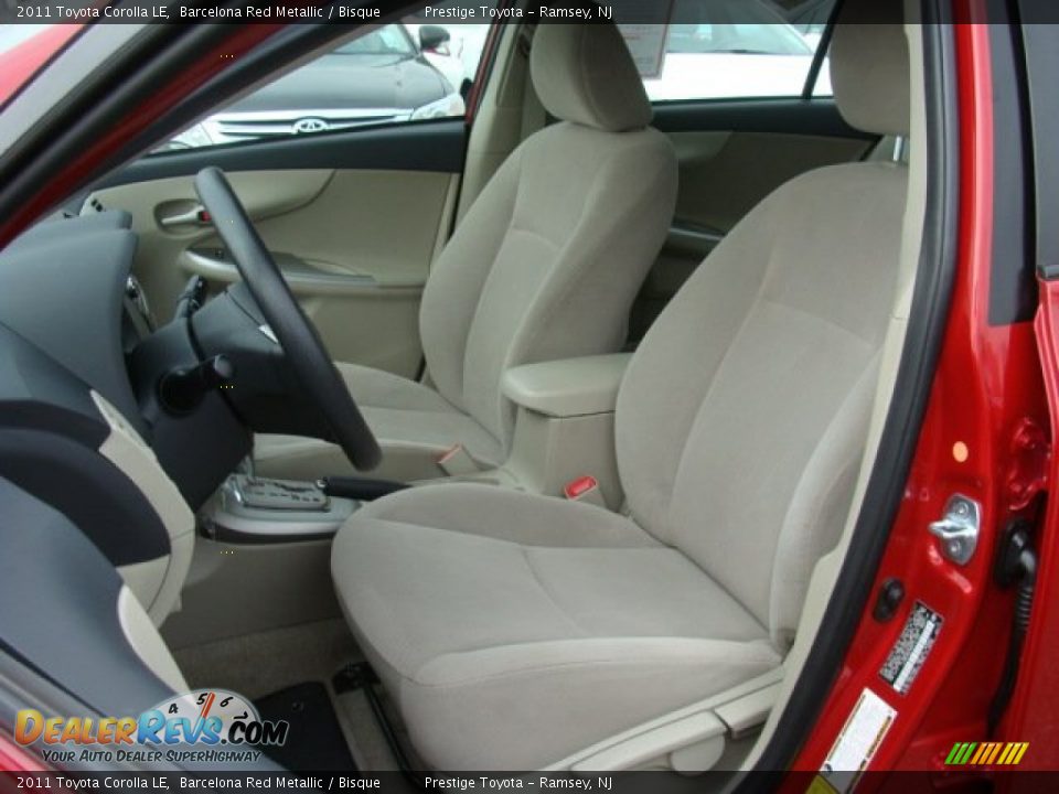 2011 Toyota Corolla LE Barcelona Red Metallic / Bisque Photo #8