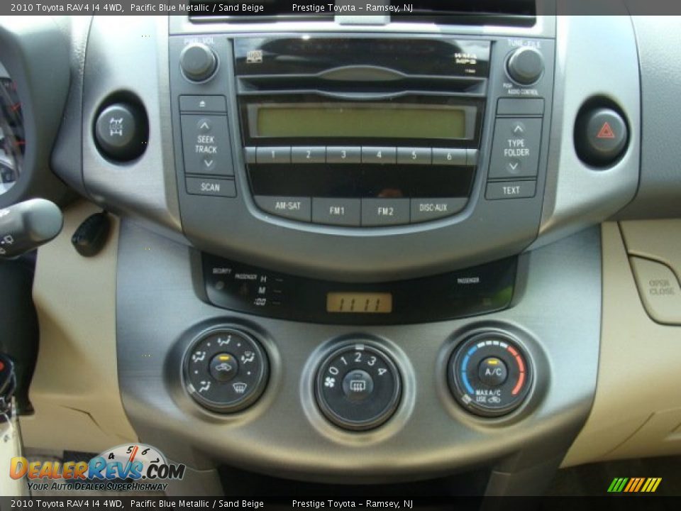 Controls of 2010 Toyota RAV4 I4 4WD Photo #11