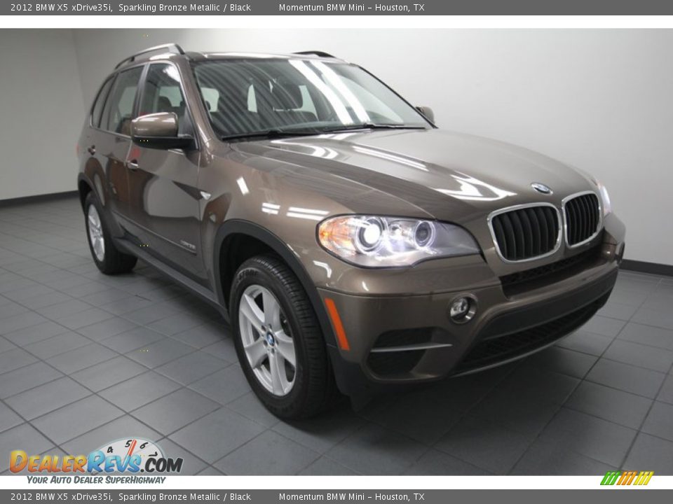 2012 BMW X5 xDrive35i Sparkling Bronze Metallic / Black Photo #1