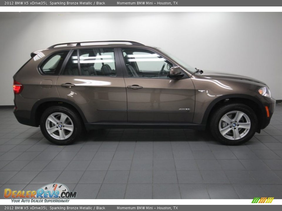 2012 BMW X5 xDrive35i Sparkling Bronze Metallic / Black Photo #7