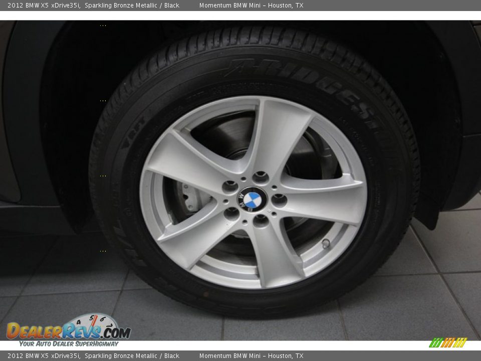 2012 BMW X5 xDrive35i Sparkling Bronze Metallic / Black Photo #10