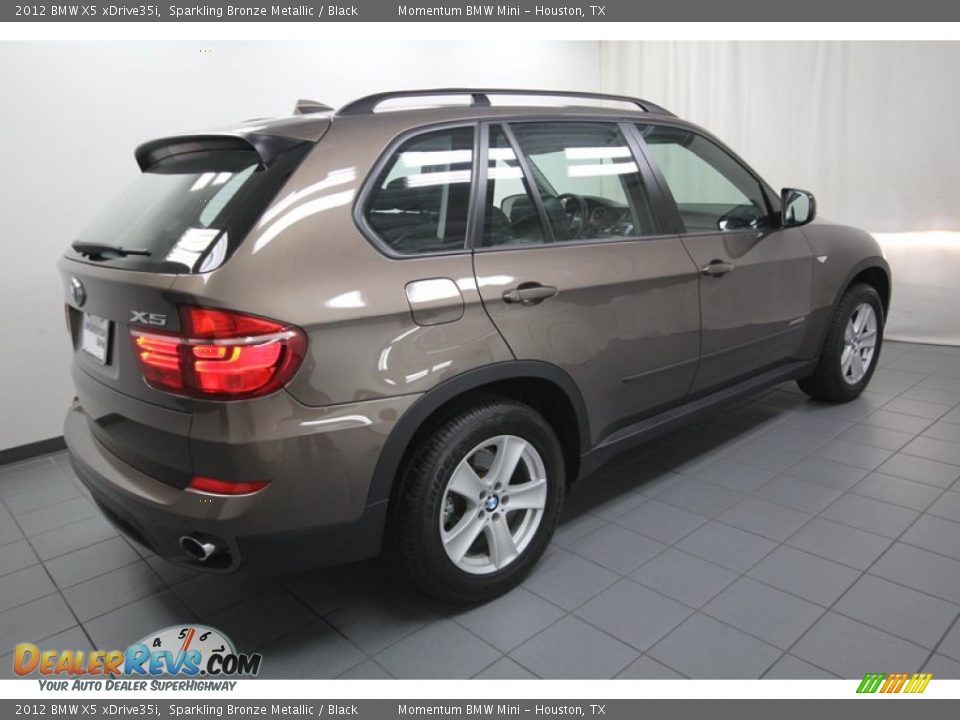 2012 BMW X5 xDrive35i Sparkling Bronze Metallic / Black Photo #11