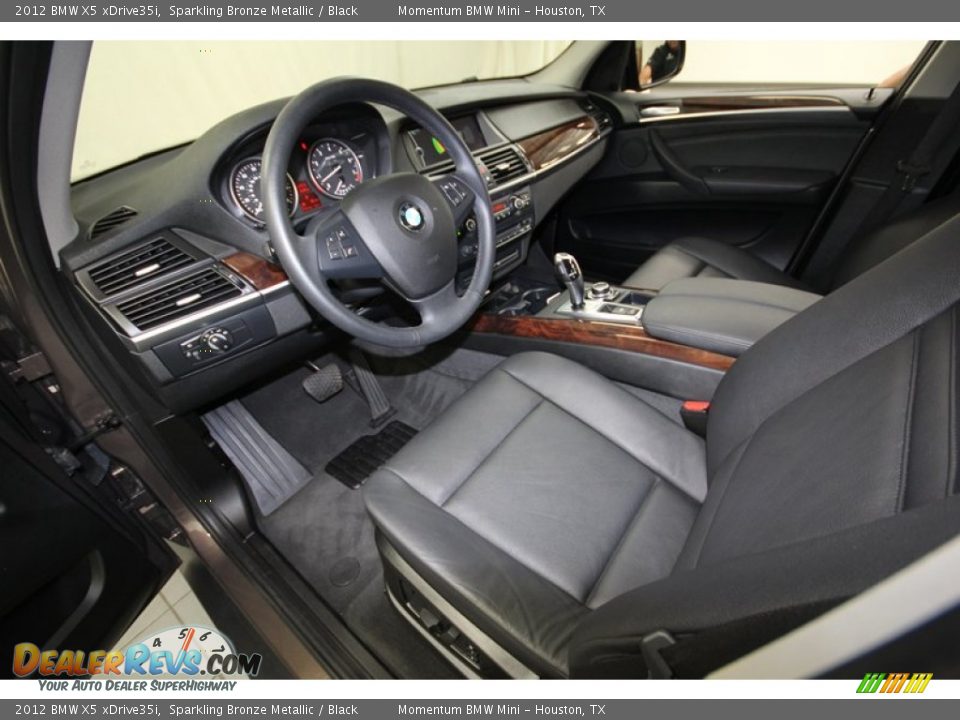 2012 BMW X5 xDrive35i Sparkling Bronze Metallic / Black Photo #13