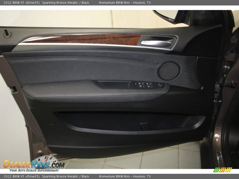 2012 BMW X5 xDrive35i Sparkling Bronze Metallic / Black Photo #16