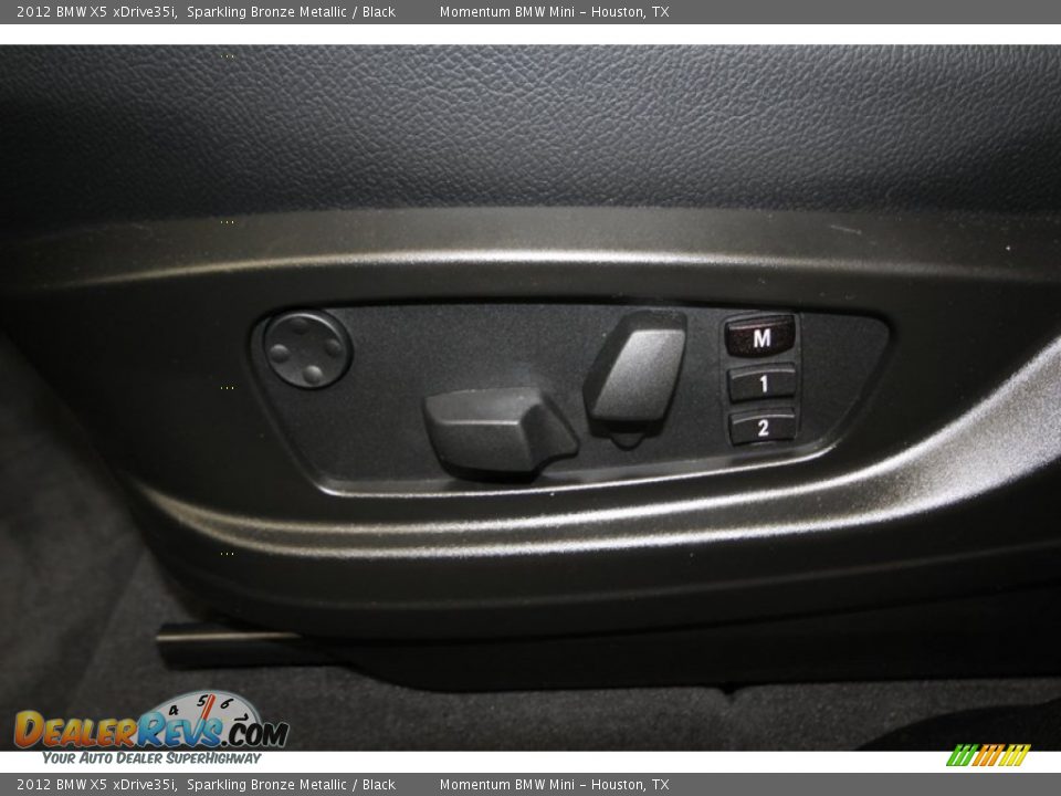 2012 BMW X5 xDrive35i Sparkling Bronze Metallic / Black Photo #18