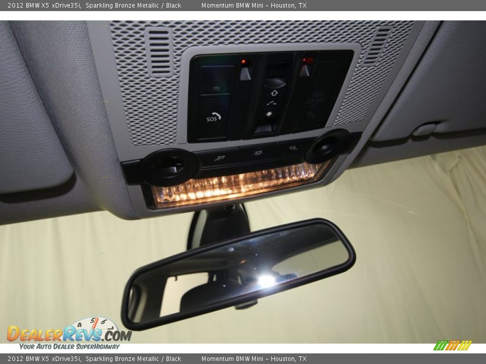 2012 BMW X5 xDrive35i Sparkling Bronze Metallic / Black Photo #20