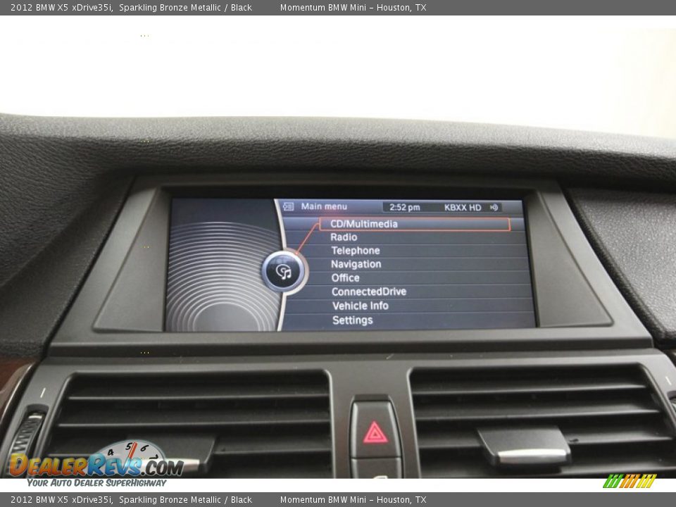 2012 BMW X5 xDrive35i Sparkling Bronze Metallic / Black Photo #21