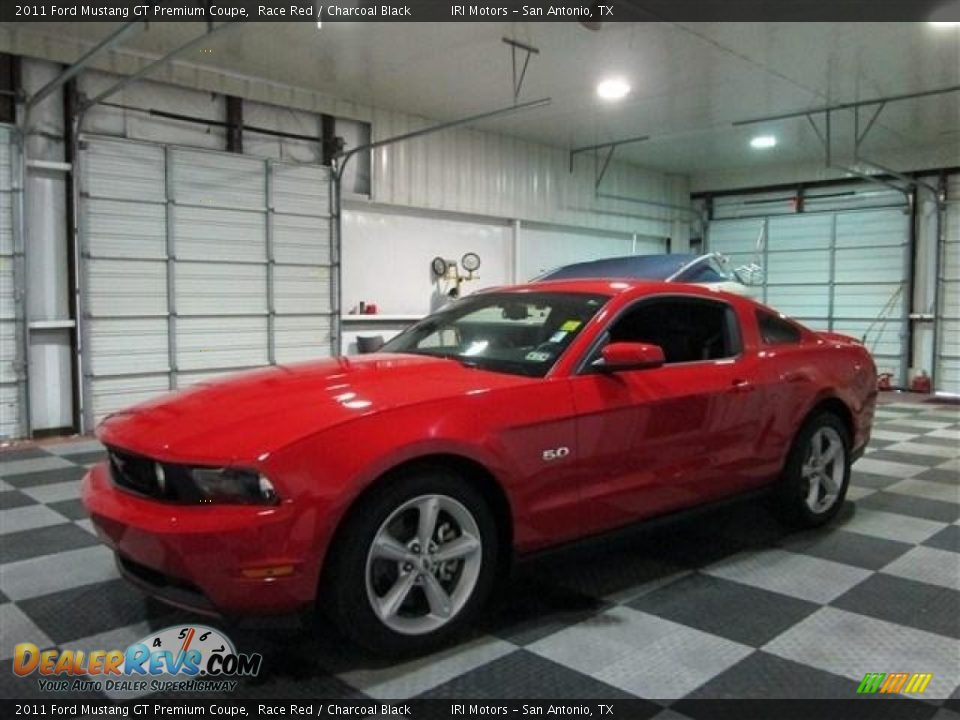 2011 Ford Mustang GT Premium Coupe Race Red / Charcoal Black Photo #4