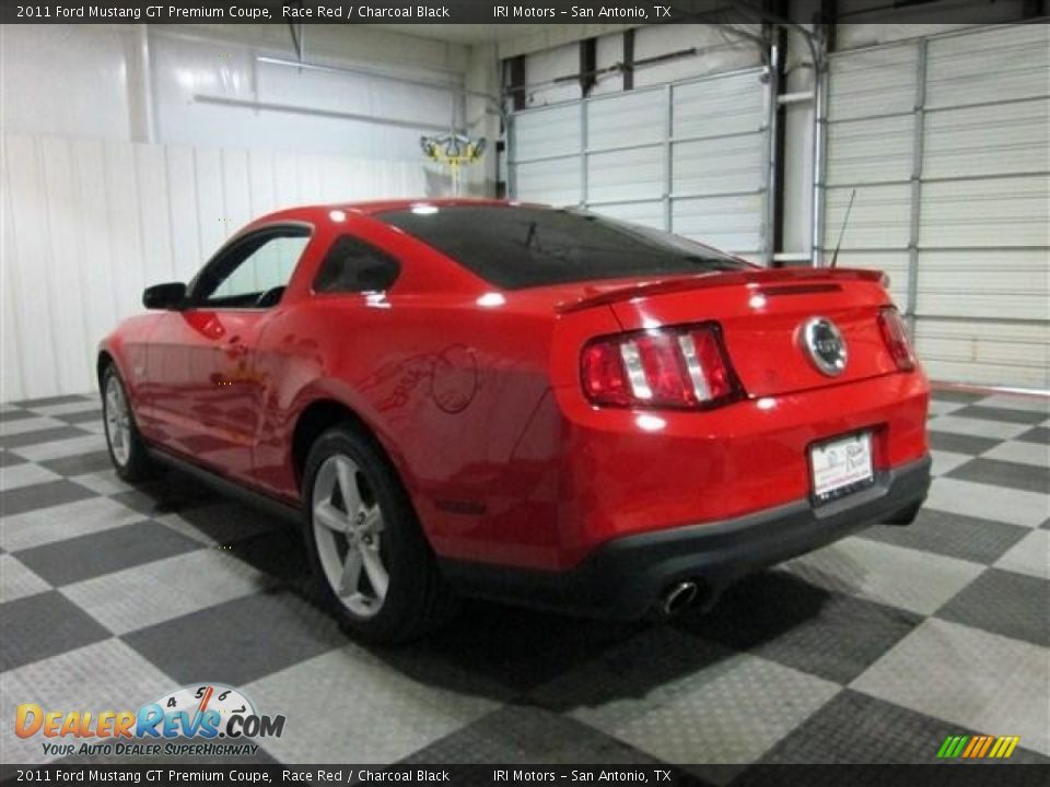 2011 Ford Mustang GT Premium Coupe Race Red / Charcoal Black Photo #5