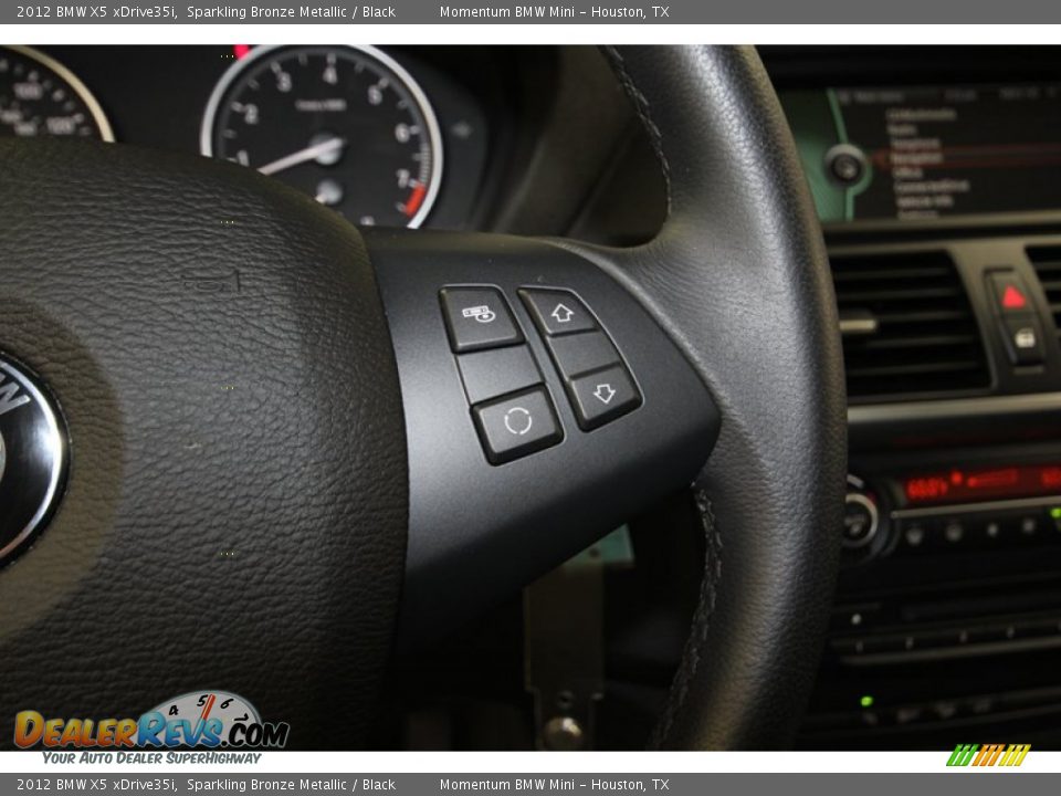 2012 BMW X5 xDrive35i Sparkling Bronze Metallic / Black Photo #28