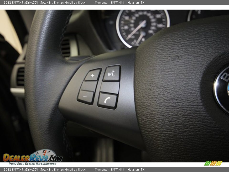 2012 BMW X5 xDrive35i Sparkling Bronze Metallic / Black Photo #29