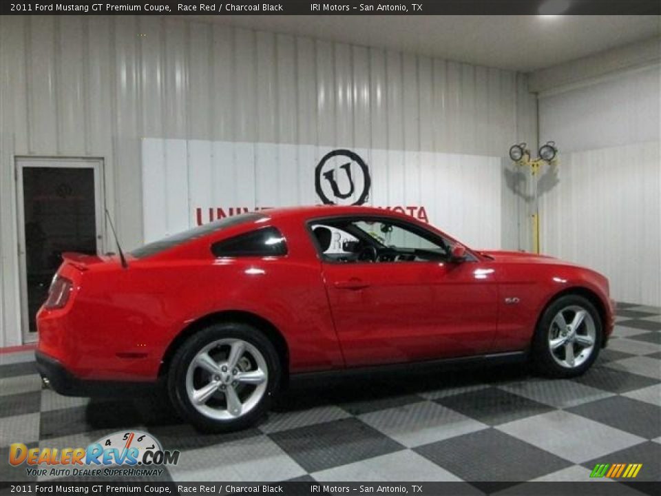 2011 Ford Mustang GT Premium Coupe Race Red / Charcoal Black Photo #7