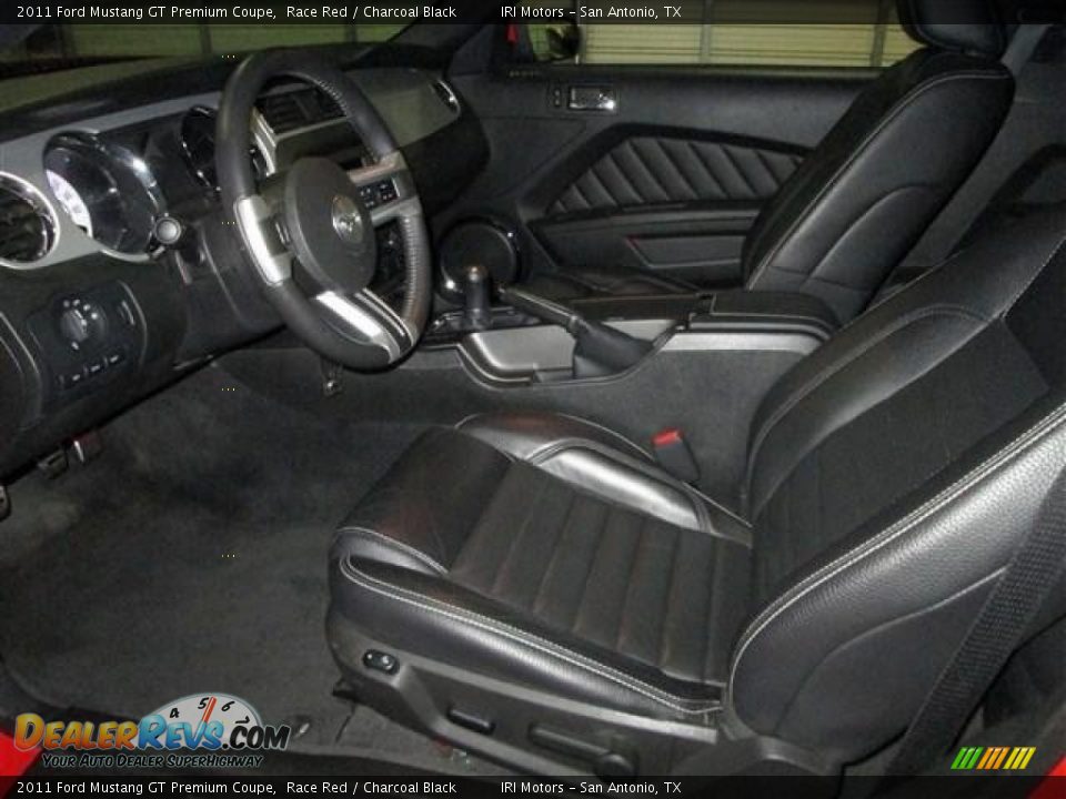 2011 Ford Mustang GT Premium Coupe Race Red / Charcoal Black Photo #10