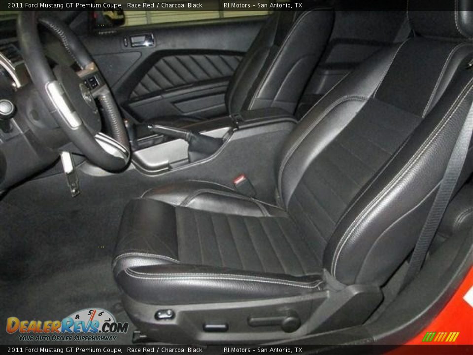 2011 Ford Mustang GT Premium Coupe Race Red / Charcoal Black Photo #11