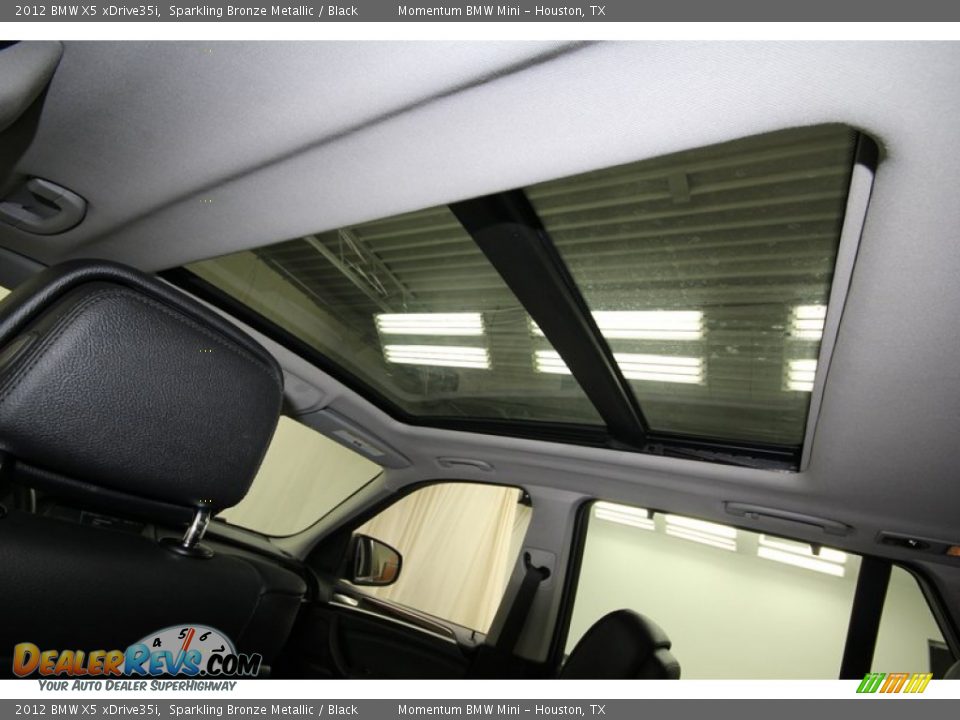 2012 BMW X5 xDrive35i Sparkling Bronze Metallic / Black Photo #33