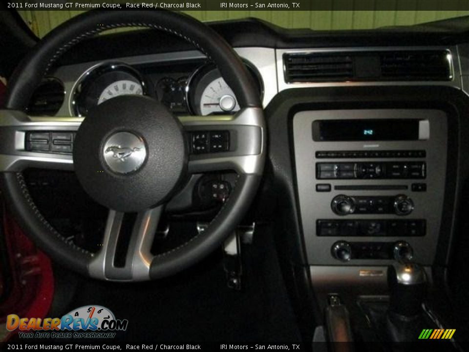 2011 Ford Mustang GT Premium Coupe Race Red / Charcoal Black Photo #13