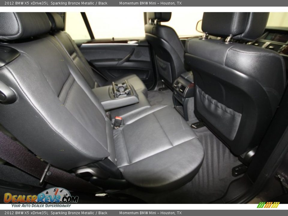 2012 BMW X5 xDrive35i Sparkling Bronze Metallic / Black Photo #36