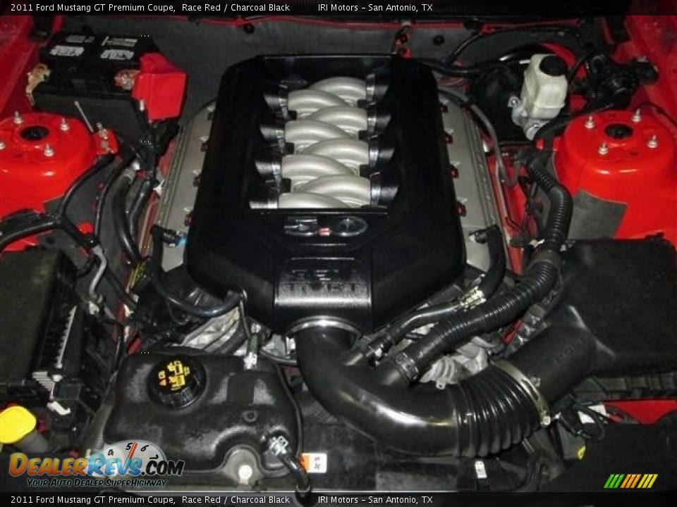 2011 Ford Mustang GT Premium Coupe Race Red / Charcoal Black Photo #22