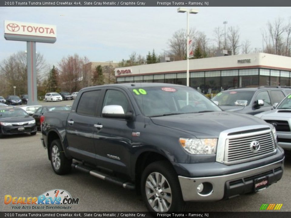 2010 Toyota Tundra Limited CrewMax 4x4 Slate Gray Metallic / Graphite Gray Photo #1