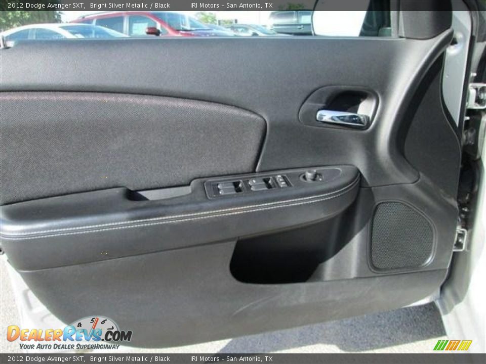 2012 Dodge Avenger SXT Bright Silver Metallic / Black Photo #8