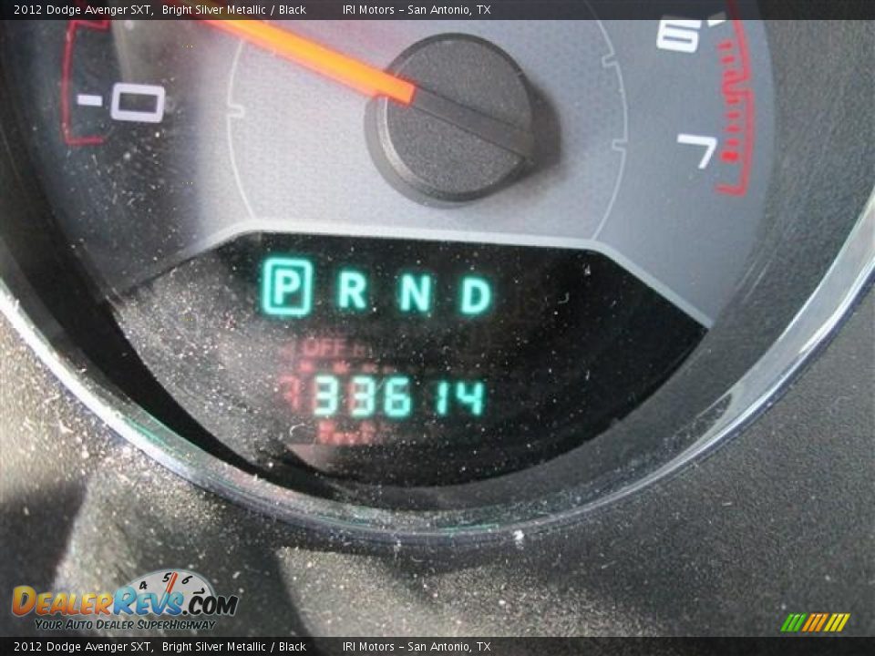 2012 Dodge Avenger SXT Bright Silver Metallic / Black Photo #10