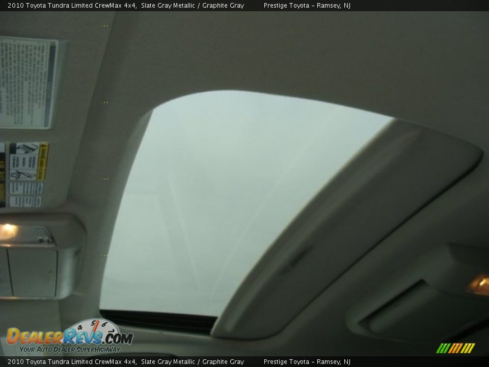 2010 Toyota Tundra Limited CrewMax 4x4 Slate Gray Metallic / Graphite Gray Photo #8