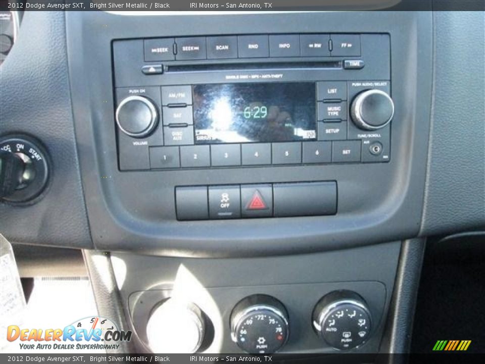 2012 Dodge Avenger SXT Bright Silver Metallic / Black Photo #12