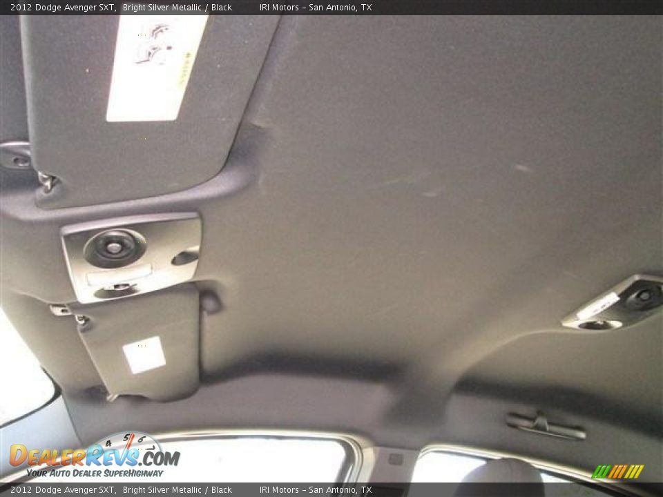2012 Dodge Avenger SXT Bright Silver Metallic / Black Photo #14