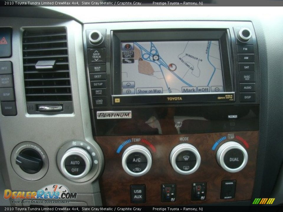 Navigation of 2010 Toyota Tundra Limited CrewMax 4x4 Photo #11