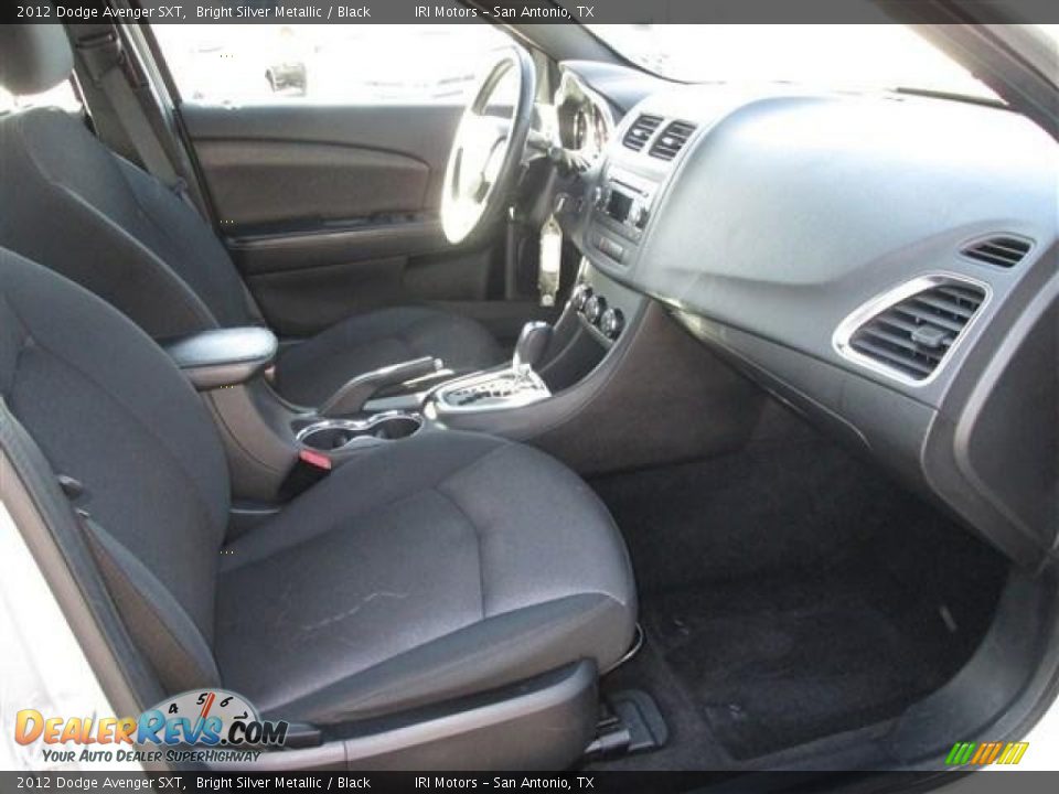 2012 Dodge Avenger SXT Bright Silver Metallic / Black Photo #15